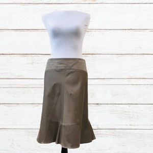 BCBG MAXAZRIA fitted/flare skirt